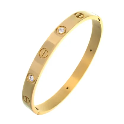Studded Cartier Bangle
