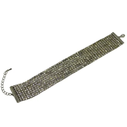 Multirow Diamond Bracelet