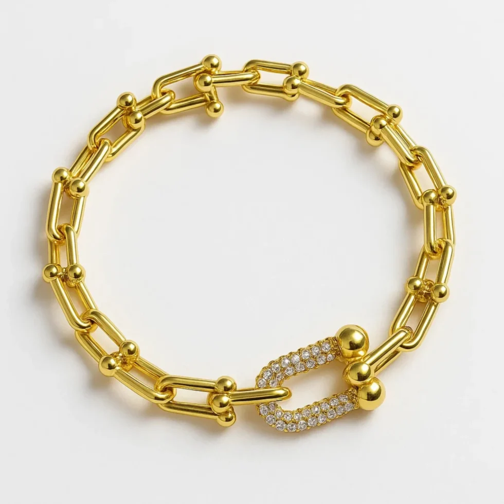 U-Link Diamond Bracelet
